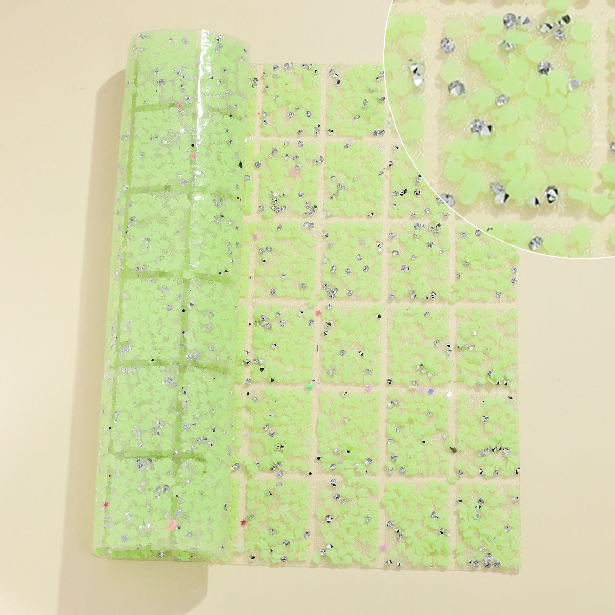 Wholesale DIY pen stickers geometric special-shaped resin hot melt double-sided adhesive backing diamond piece
